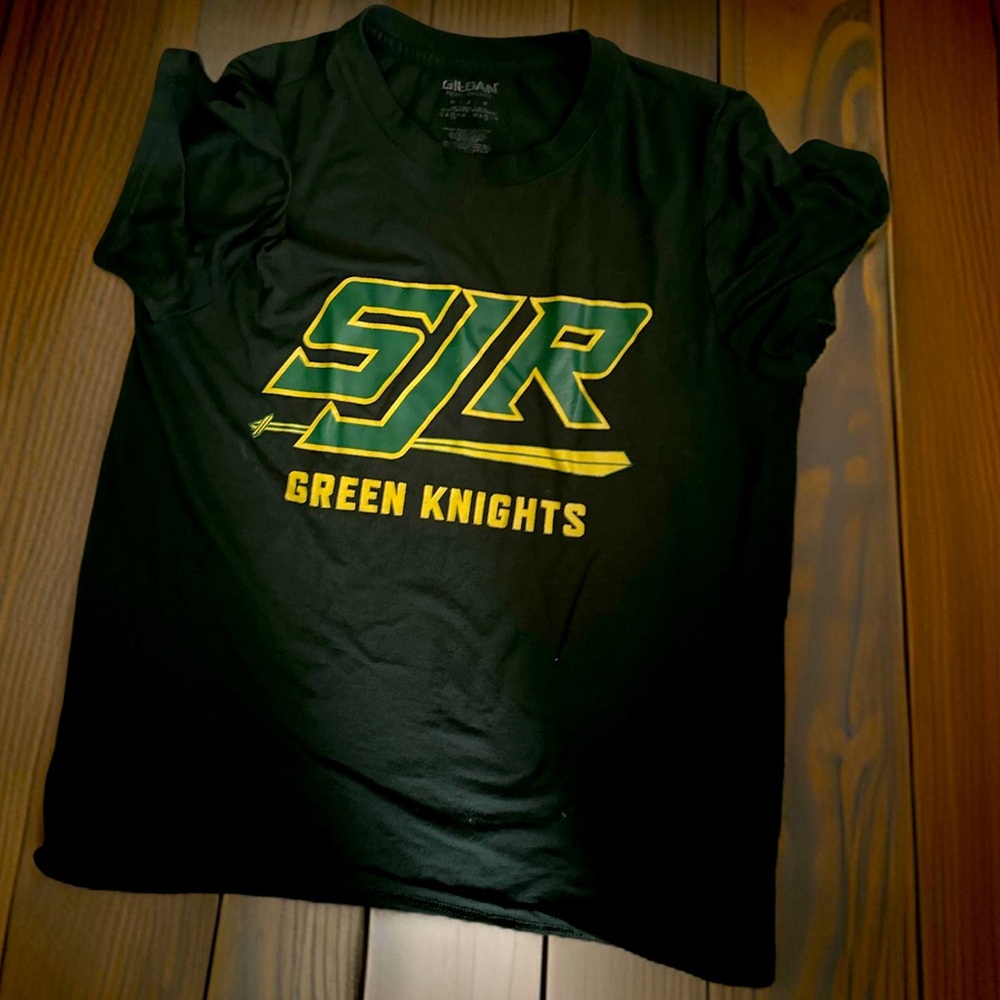 Gilban performance size medium T shirt SJR Green nights